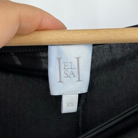 Elegant Black Maxi Dress - Picture 5 of 16